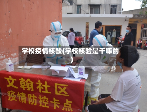 学校疫情核酸(学校核验是干嘛的)-第2张图片