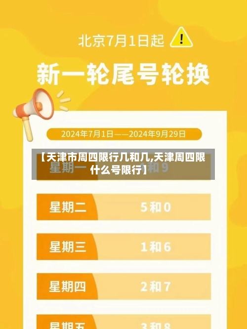 【天津市周四限行几和几,天津周四限什么号限行】-第3张图片