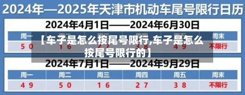 【车子是怎么按尾号限行,车子是怎么按尾号限行的】-第2张图片